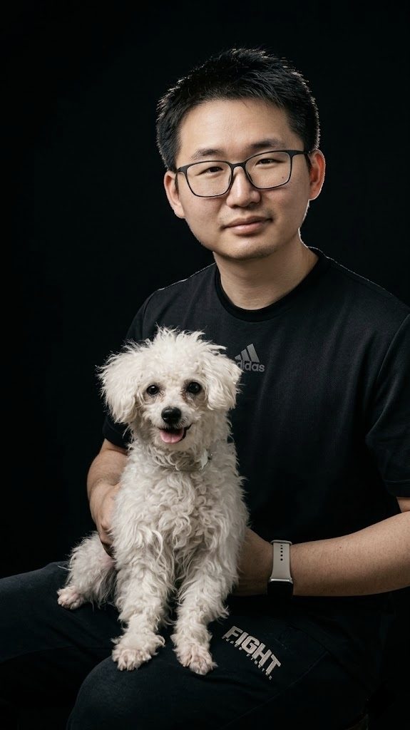 王丰羽与他的狗